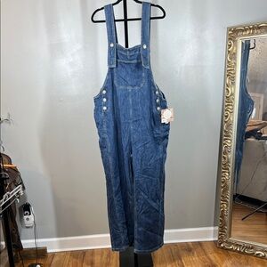 Molly Yeh Blue Denim Women's Overalls
